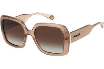 Sunglasses Polaroid PLD6168/S 10A/LA Polarized Quadratisch Beige