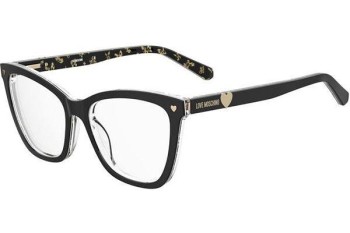 Brillen Love Moschino MOL593 7RM Cat Eye Schwarz