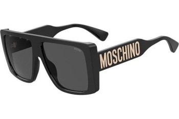 Sunglasses Moschino MOS119/S 807/IR Flat Top Schwarz