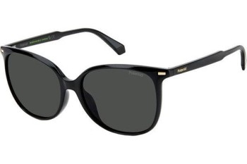 Sonnenbrille Polaroid PLD4125/G/S 807/M9 Polarized Quadratisch Schwarz