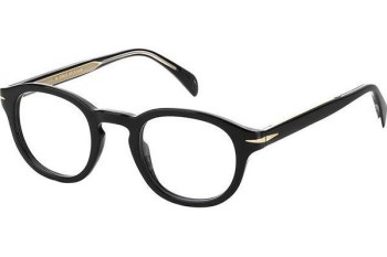 Glasses David Beckham DB7017 807 Rund Schwarz