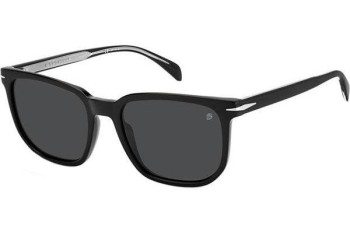 Sonnenbrille David Beckham DB1076/S BSC/M9 Quadratisch Schwarz