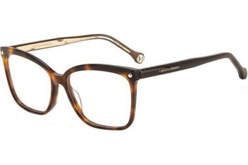 Glasses Carolina Herrera CH0012 05L Quadratisch Havanna