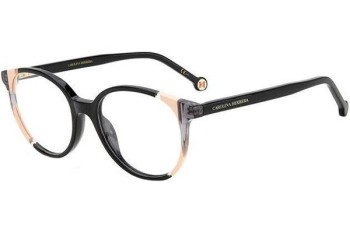 Glasses Carolina Herrera CH0067 KDX Rund Schwarz