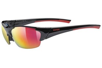 Sunglasses uvex blaze III set Black / Red S3,S1,S0 Rechteck Schwarz