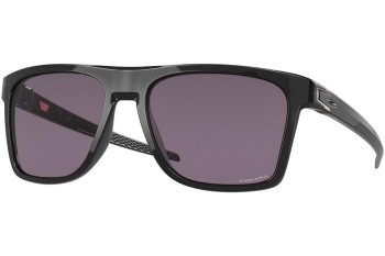 Sunglasses Oakley Leffingwell OO9100-01 Quadratisch Schwarz