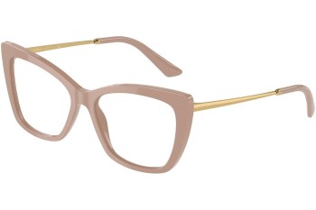 Glasses Dolce & Gabbana DG3348 1620 Cat Eye Beige