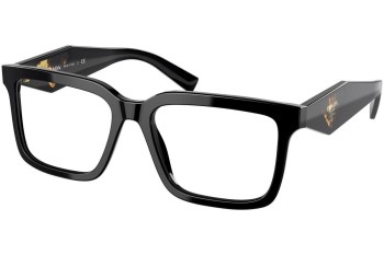 Glasses Prada PR10YV 1AB1O1 Quadratisch Schwarz