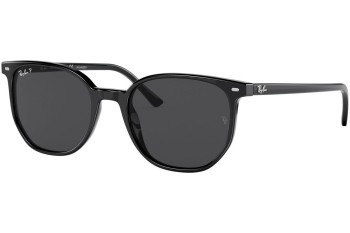 Sunglasses Ray-Ban Elliot RB2197 901/48 Polarized Quadratisch Schwarz