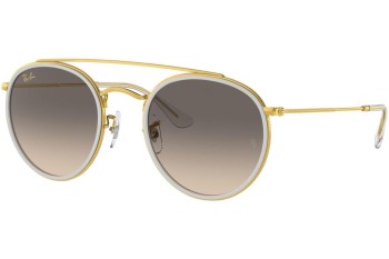 Sunglasses Ray-Ban Round Double Bridge RB3647N 923632 Rund Gold