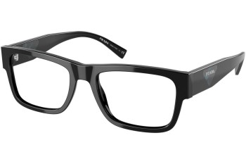 Glasses Prada PR15YV 1AB1O1 Rechteck Schwarz