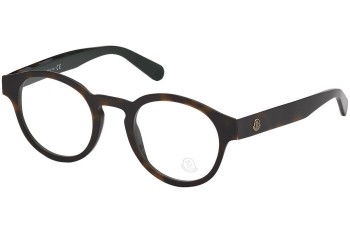 Glasses Moncler ML5122 056 Rund Havanna