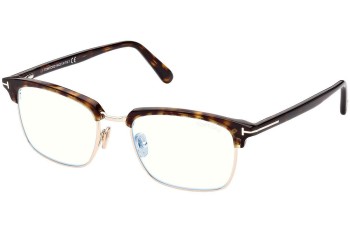 Glasses Tom Ford FT5801-B 052 Browline Havanna