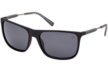 Sunglasses Timberland TB9281 02D Polarized Quadratisch Schwarz