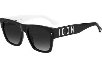 Sunglasses Dsquared2 ICON0004/S 80S/9O Quadratisch Schwarz