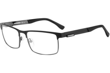 Glasses Dsquared2 D20006 RZZ Quadratisch Schwarz