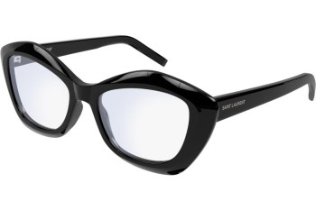 Brillen Saint Laurent SL68OPT 001 Cat Eye Schwarz