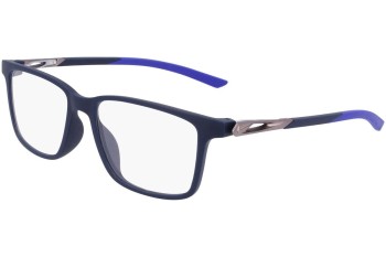 Glasses Nike 7145 411 Quadratisch Blau