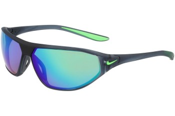 Sonnenbrille Nike Aero Swift M DQ0993 021 Rechteck Grau