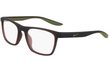 Brillen Nike 7039 201 Quadratisch Braun