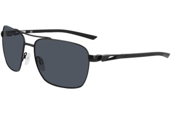 Sonnenbrille Nike Club Premier DQ0798 010 Quadratisch Schwarz