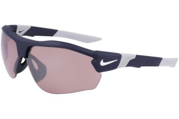 Sonnenbrille Nike Show X3 E DJ2032 451 Rechteck Blau