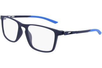 Glasses Nike 7146 411 Quadratisch Blau