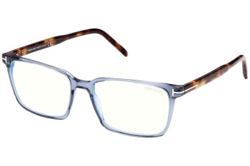 Glasses Tom Ford FT5802-B 090 Rechteck Blau