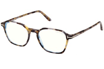 Glasses Tom Ford FT5804-B 055 Quadratisch Havanna