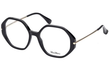 Brillen Max Mara MM5005 001 Rund Schwarz