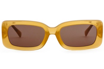 Sunglasses OiO by eyerim Itri Crystal Caramel Rechteck Braun