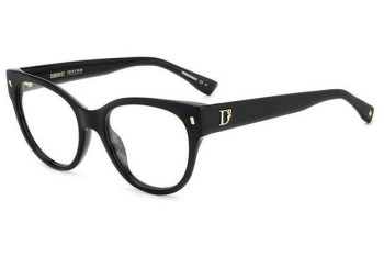 Glasses Dsquared2 D20069 807 Cat Eye Schwarz