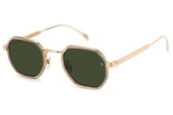 Sunglasses David Beckham DB1097/S 763/QT Rund Gold