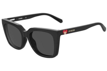 Brillen Love Moschino MOL055/CS 807/IR Quadratisch Schwarz