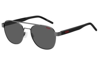 Sunglasses HUGO HG1196/S R80/IR Pilot Grau