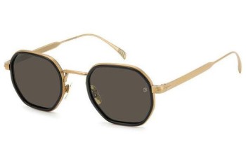 Sunglasses David Beckham DB1097/S 0NZ/IR Rund Gold