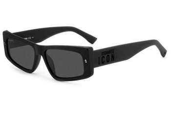 Sunglasses Dsquared2 ICON0007/S 003/IR Cat Eye Schwarz