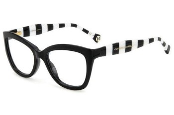 Glasses Carolina Herrera HER0088 80S Cat Eye Schwarz