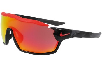 Sunglasses Nike Show X Rush M DZ7370 010 Monoscheibe | Shield Schwarz