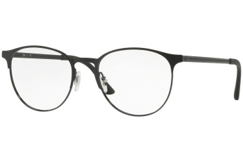 Brillen Ray-Ban RX6375 2944 Rund Schwarz