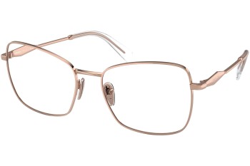 Glasses Prada PR53ZV SVF1O1 Quadratisch Gold