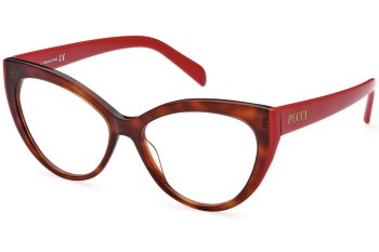 Glasses Emilio Pucci EP5215 056 Cat Eye Havanna