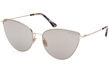 Sunglasses Tom Ford FT1005 32C Cat Eye Gold