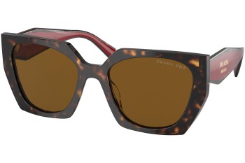 Sonnenbrille Prada PR15WS 2AU5Y1 Polarized Quadratisch Havanna