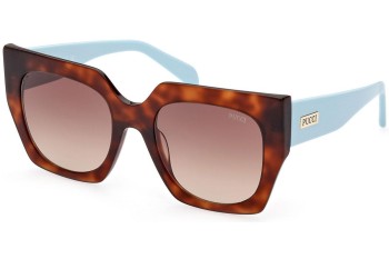 Sunglasses Emilio Pucci EP0197 53F Quadratisch Havanna