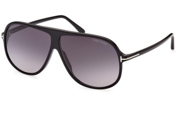 Sonnenbrille Tom Ford FT0998 01B Pilot Schwarz