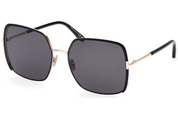 Sonnenbrille Tom Ford FT1006 02A Cat Eye Schwarz