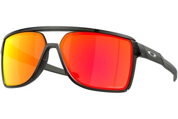 Sunglasses Oakley Castel OO9147-05 Quadratisch Grau