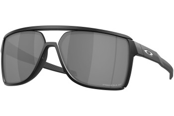 Sonnenbrille Oakley Castel OO9147-02 Polarized Quadratisch Schwarz