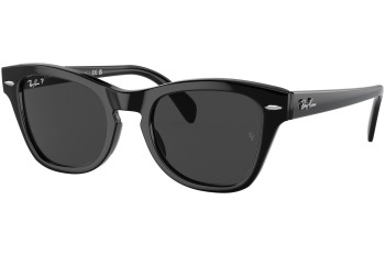 Sunglasses Ray-Ban RB0707S 901/48 Polarized Quadratisch Schwarz